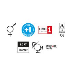 Held Zelda Yazlık Korumalı Motosiklet Montu Yeşil / Siyah / Sarı - 3