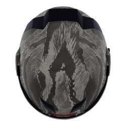 Icon Airflite Tigers Blood MIPS Kapalı Motosiklet Kaskı Siyah / Gri - 6