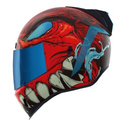 Icon Airform Manik RR MIPS Kapalı Motosiklet Kaskı Siyah / Kırmızı / Mavi - ICON (1)