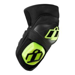 Icon Cloverleaf 2 Diz Koruma Siyah / Sarı - ICON