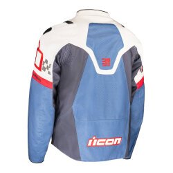 Icon Contra 3 Hero Korumalı Motosiklet Montu Beyaz / Kırmızı / Mavi - ICON (1)