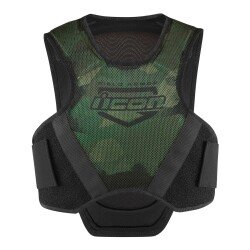 Icon Field Armor Softcore Body Armor Siyah / Yeşil - ICON