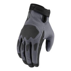 GARAJJ Icon Hooligan CE Korumalı Motosiklet Eldiveni Siyah / Gri - ICON