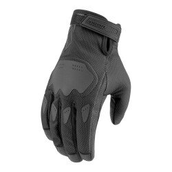 GARAJJ Icon Hooligan CE Korumalı Motosiklet Eldiveni Siyah - ICON