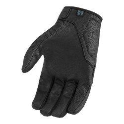 GARAJJ Icon Hooligan CE Korumalı Motosiklet Eldiveni Siyah - ICON (1)