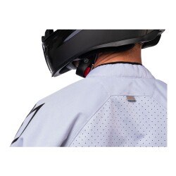 GARAJJ Icon Hooligan Korumalı Motosiklet Montu Siyah / Beyaz - 6