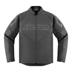 GARAJJ Icon Hooligan Korumalı Motosiklet Montu Siyah - ICON