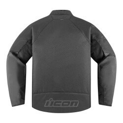 GARAJJ Icon Hooligan Korumalı Motosiklet Montu Siyah - ICON (1)