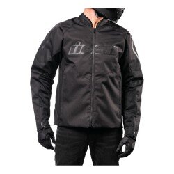 GARAJJ Icon Hooligan Korumalı Motosiklet Montu Siyah - 3