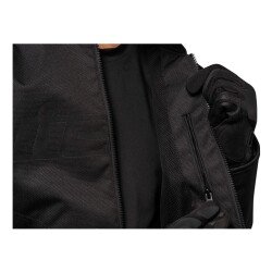 GARAJJ Icon Hooligan Korumalı Motosiklet Montu Siyah - 7