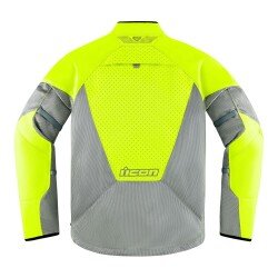 Icon Mesh AF Korumalı Motosiklet Montu Gri / Sarı - ICON (1)