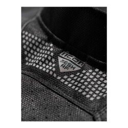 GARAJJ Icon Mesh AF LTHR Korumalı File Motosiklet Montu Siyah / Siyah - 7