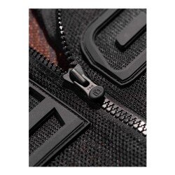 GARAJJ Icon Mesh AF LTHR Korumalı File Motosiklet Montu Siyah / Siyah - 8