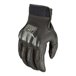 Icon Overlord 3 Korumalı Motosiklet Eldiveni Siyah - ICON