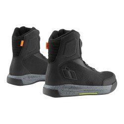 Icon Overlord Vent Korumalı Motosiklet Botu Siyah - 3