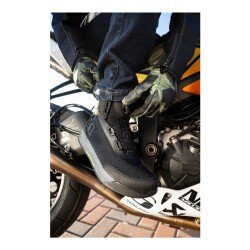 Icon Overlord Vent Korumalı Motosiklet Botu Siyah - 4