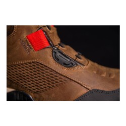 Icon Stormhawk Korumalı Motosiklet Botu Kahverengi - 7