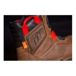 Icon Stormhawk Korumalı Motosiklet Botu Kahverengi - 8
