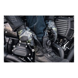 Icon Stormhawk Korumalı Motosiklet Botu Siyah - 11
