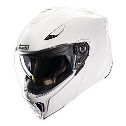 Icon Treshold Çene Açılır Motosiklet Kaskı Beyaz - ICON