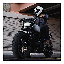 Icon Treshold Çene Açılır Motosiklet Kaskı Beyaz - 6