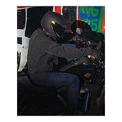 Icon Treshold Dark Çene Açılır Motosiklet Kaskı Mat Siyah - 6