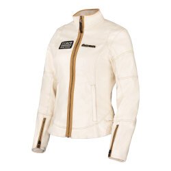 Icon Tuscadero 3 Korumalı Kadın Motosiklet Montu Beyaz - ICON