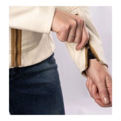 Icon Tuscadero 3 Korumalı Kadın Motosiklet Montu Beyaz - 4