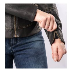 Icon Tuscadero 3 Korumalı Kadın Motosiklet Montu Siyah - 4