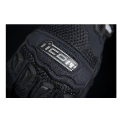 GARAJJ Icon Twenty Niner CE Korumalı Motosiklet Eldiveni Siyah - 3