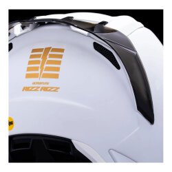 Icon Ultraflite Rizz Rizz 3 MIPS Kapalı Motosiklet Kaskı Beyaz - 4