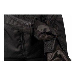 GARAJJ Icon Womens Hooligan CE Korumalı Kadın Motosiklet Montu Siyah - 5