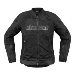 GARAJJ Icon Womens Overlord 3 Mesh Camo Korumalı Kadın Motosiklet Montu Siyah - 1