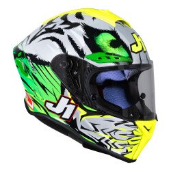 GARAJJ Just1 J-GPR Animal Replica Kapalı Motosiklet Kaskı Siyah / Gri / Sarı / Yeşil - JUST1 (1)