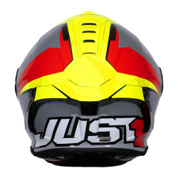 GARAJJ Just1 J-GPR F Cariscasulo Replika Kapalı Motosiklet Kaskı Siyah / Kırmızı / Beyaz - 6