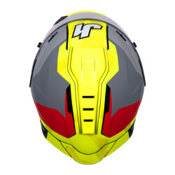 GARAJJ Just1 J-GPR F Cariscasulo Replika Kapalı Motosiklet Kaskı Siyah / Kırmızı / Beyaz - 7