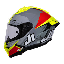 GARAJJ Just1 J-GPR F Cariscasulo Replika Kapalı Motosiklet Kaskı Siyah / Kırmızı / Beyaz - 3