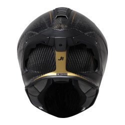 Just1 J-GPR Golden Road Carbon Kapalı Motosiklet Kaskı Siyah / Altın - 4