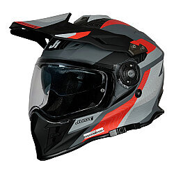 Just1 J34 Pro Globe Kapalı Motosiklet Kaskı Kırmızı / Siyah - JUST1