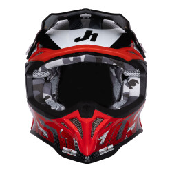 Just1 J39 Revo Off-Road Kaskı Kırmızı / Siyah - 5