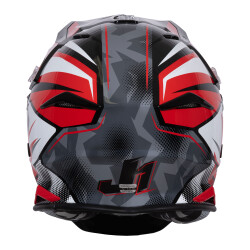 Just1 J39 Revo Off-Road Kaskı Kırmızı / Siyah - 6