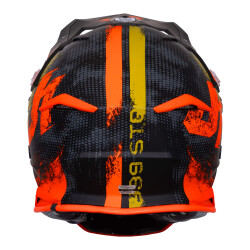Just1 J39 Storm Off-Road Kaskı Siyah / Oranj - 6