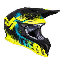 Just1 J39 Storm Off-Road Kaskı Siyah / Sarı / Mavi - 2