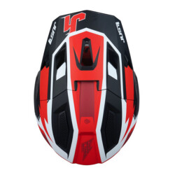 Just1 J40 Flash Off-Road Kaskı Kırmızı / Beyaz / Siyah - 6