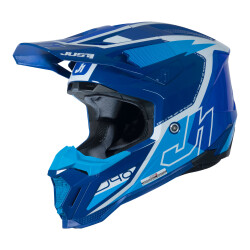 Just1 J40 Flash Off-Road Kaskı Mavi / Beyaz - 1