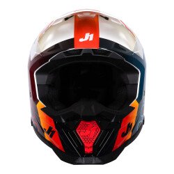 Just1 J40 Sixties Off-Road Kaskı Siyah / Beyaz - 5