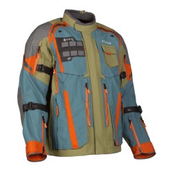 Klim Badlands PRO A3 Gore-Tex Korumalı Motosiklet Montu Mavi / Gri - 5