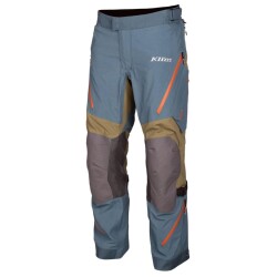 Klim Badlands PRO A3 Gore-Tex Korumalı Motosiklet Pantolonu (Kısa Bacak) Mavi / Kahverengi - 1