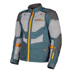 Klim Baja S4 Korumalı Motosiklet Montu Mavi / Gri / Oranj - 1