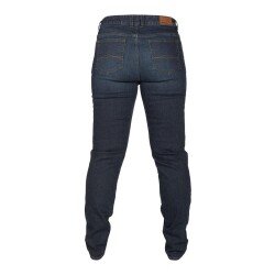 GARAJJ Klim Betty Tapered Stretch Denim Korumalı Kadın Motosiklet Pantolonu Mavi - 6
